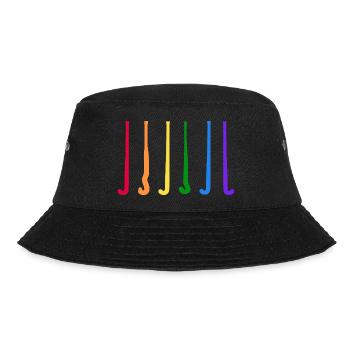 hockey "happy-hockey" Field Hockey - Bucket Hat - black - Front - Lela (165cm)