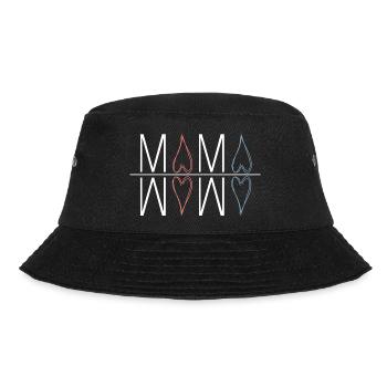 Mama - Bucket Hat - Schwarz - Vorne - Lela (165cm)