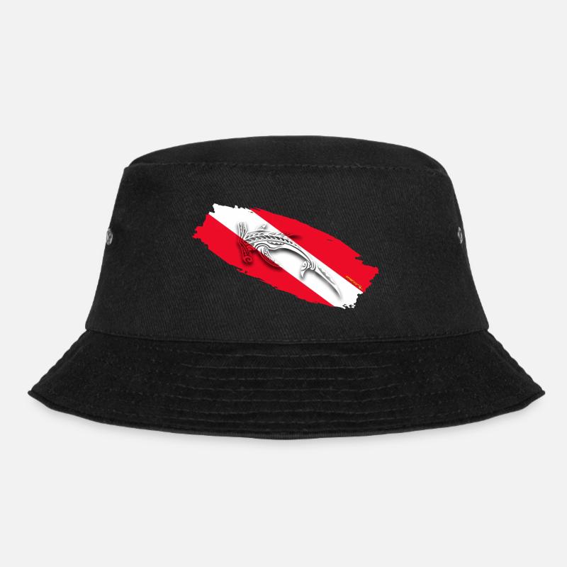 Hai-Tauchen - Bucket Hat - Schwarz
