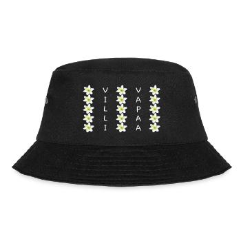 WILD AND FREE - Bucket Hat - black - Front - Lela (165cm)