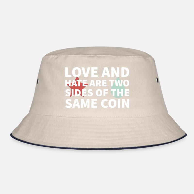 Love and Hate Bucket Hat