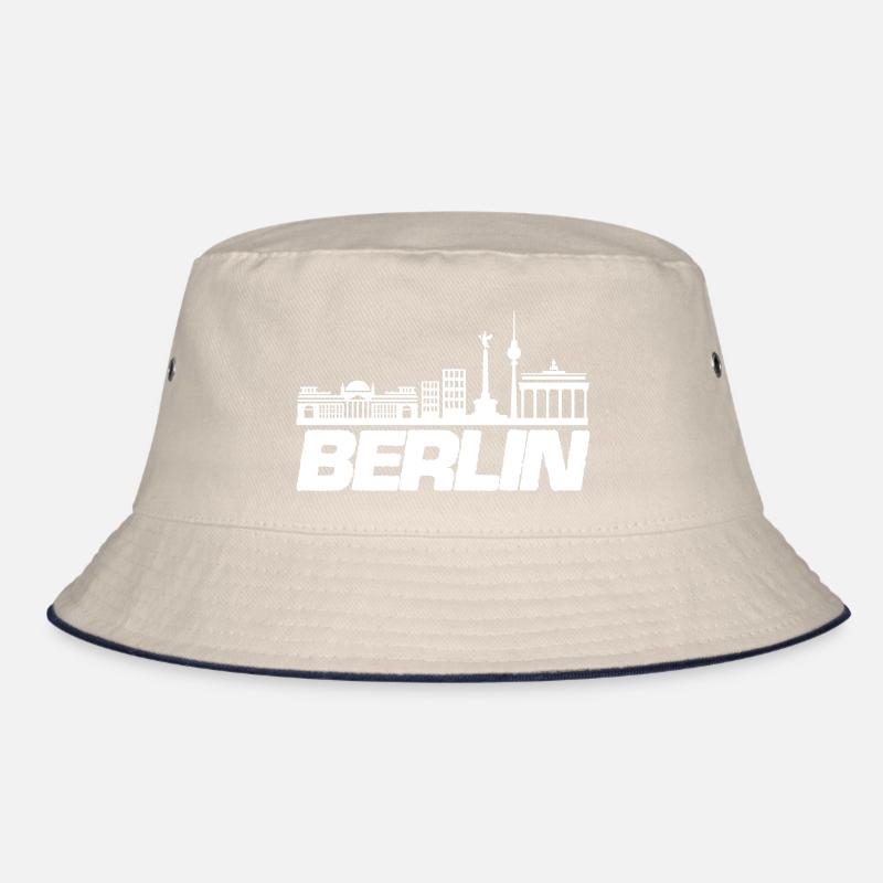 berlin skyline 1 Bucket Hat