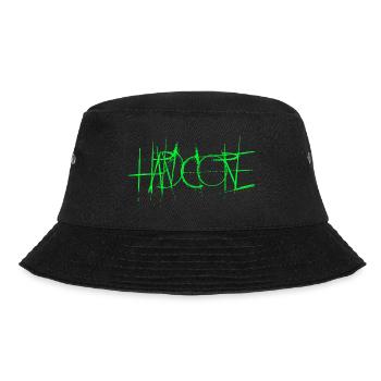 Hardcore - Bucket Hat - Schwarz - Vorne - Lela (165cm)