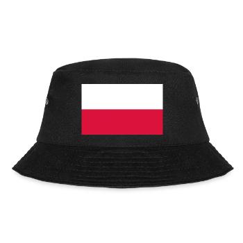 Polen - Bucket Hat - Schwarz - Vorne - Lela (165cm)