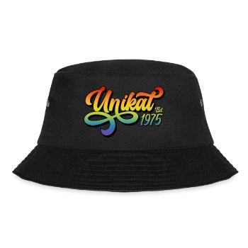Unikat Est. 1975 - Bucket Hat - Schwarz - Vorne - Lela (165cm)