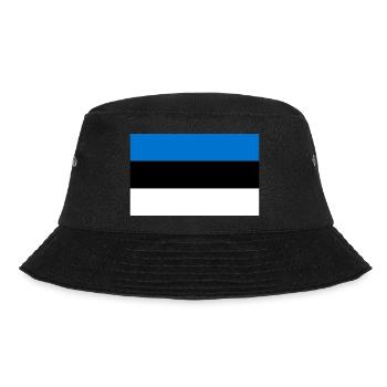 Estland - Bucket Hat - Schwarz - Vorne - Lela (165cm)