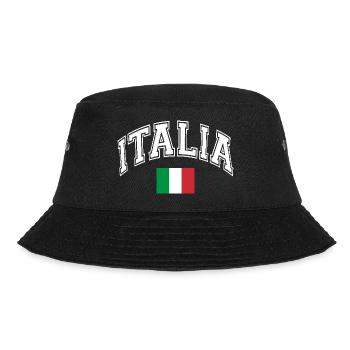 Italien - Bucket Hat - Schwarz - Vorne - Lela (165cm)