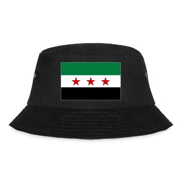 Drapeau de la Syrie - Bob - noir - Devant - Lela (165cm)