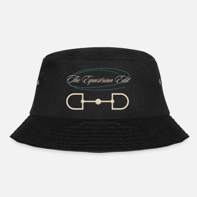 Pferdegebiss The Equestrian Edit - Bucket Hat - Schwarz