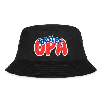 Best Grandpa - Bucket Hat - black - Front - Lela (165cm)