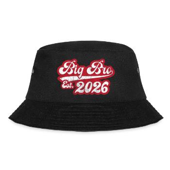 Big Bro Est 2026 - Bucket Hat - black - Front - Lela (165cm)