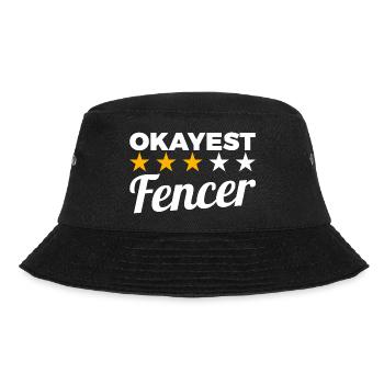Bester Fechter - Bucket Hat - Schwarz - Vorne - Lela (165cm)