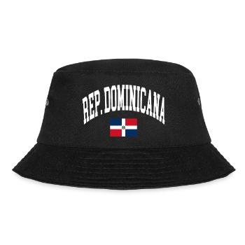 Drapeau de la République dominicaine - Bob - noir - Devant - Lela (165cm)
