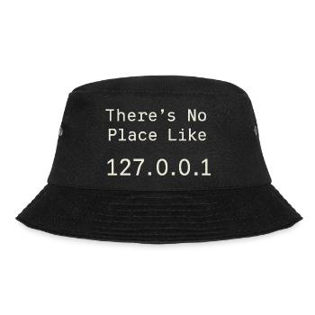 Es geht nichts über Localhost - Bucket Hat - Schwarz - Vorne - Lela (165cm)