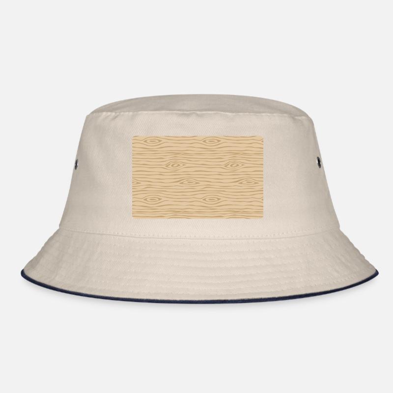 Schneidebrett-Design aus Holz Bucket Hat