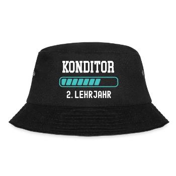 Confectioner training 2nd year of apprenticeship 2nd year of training - Bucket Hat - black - Front - Lela (165cm)