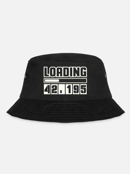Loading 42,195 Marathon - Bucket Hat - Schwarz