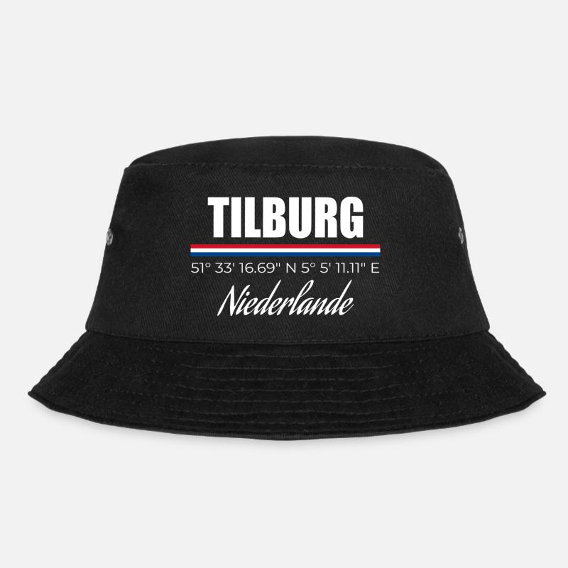 Tilburg - Bucket Hat - Schwarz
