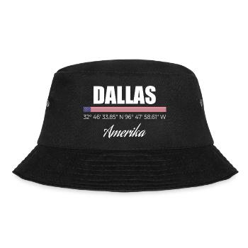 Dallas - Bucket Hat - Schwarz - Vorne - Lela (165cm)