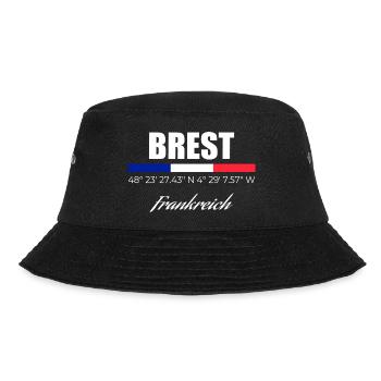 Brest - Bucket Hat - Schwarz - Vorne - Lela (165cm)