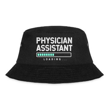 Physician Assistant Nursing MFA PA - Bucket Hat - black - Front - Lela (165cm)