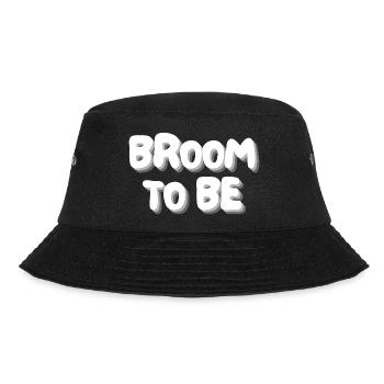 zukünftiger Besen - Bucket Hat - Schwarz - Vorne - Lela (165cm)