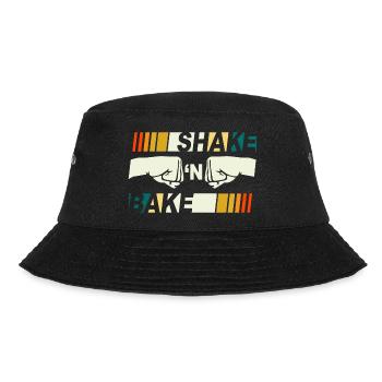 Shake N Bake Fauststoß - Bucket Hat - Schwarz - Vorne - Lela (165cm)