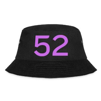 52 - Bucket Hat - Schwarz - Vorne - Lela (165cm)