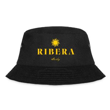 Sonnenemblem Ribera Sizilien - Bucket Hat - Schwarz - Vorne - Lela (165cm)