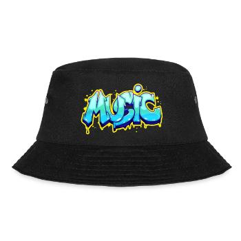 Music - Bucket Hat - Schwarz - Vorne - Lela (165cm)