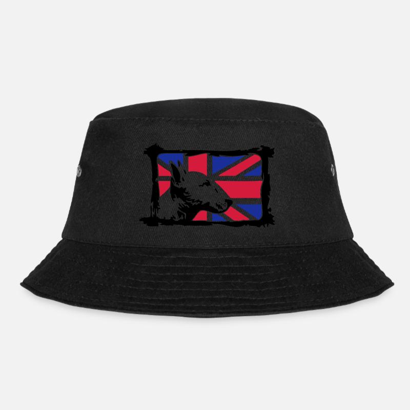 Bullterrier - Bucket Hat - black