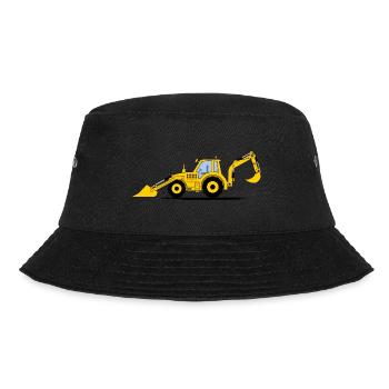 Tractor Excavator Excavator tractor - Bucket Hat - black - Front - Lela (165cm)