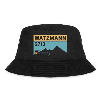 Watzmann Crossing Mount Berchtesgaden Hiking - Bucket Hat - black - Front - Lela (165cm)