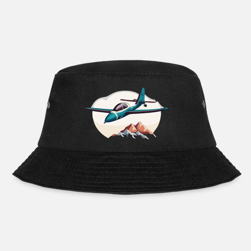 GreenGlider - Bucket Hat - black