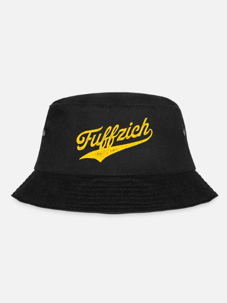 Fuffzich - Fünfzigster Geburtstag - Bucket Hat - Schwarz