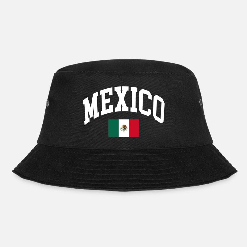 Mexico - Bucket Hat - Schwarz