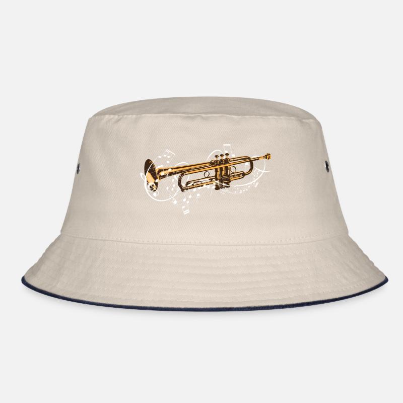 Musique avec trompette comme instrument à vent et notes Bob