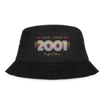 Birthday Cool since 2001 - Bucket Hat - black - Front - Lela (165cm)