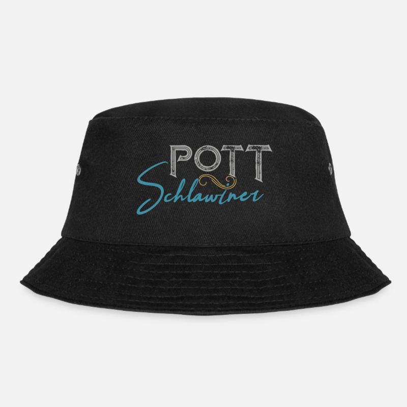 Ruhrpott Schlawiner - Bucket Hat - Schwarz