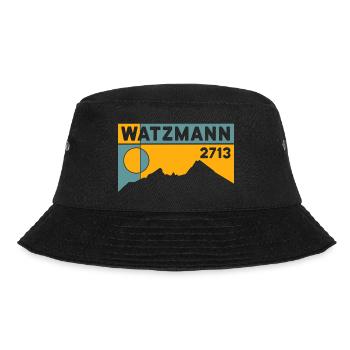Watzmann Mountain Crossing Hiking Berchtesgaden - Bucket Hat - black - Front - Lela (165cm)
