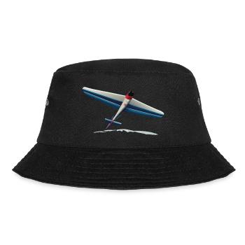 BlackRednoseGlider - Bucket Hat - Schwarz - Vorne - Lela (165cm)