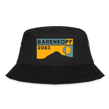 Bärenkopf Berg Allgäuer Alpen Vorarlberg Wandern - Bucket Hat - Schwarz - Vorne - Lela (165cm)
