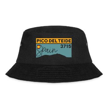 Climb Pico del Teide Hike Altitude Tenerife - Bucket Hat - black - Front - Lela (165cm)