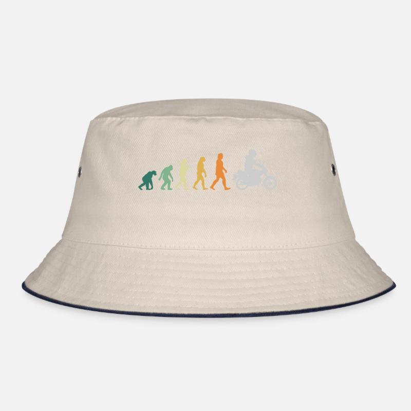 Moped Mofa Retro Style - Evolution Bucket Hat