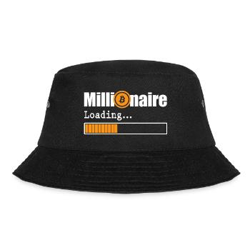 Bitcoin Millionaire Cryptocurrencies - Bucket Hat - black - Front - Lela (165cm)