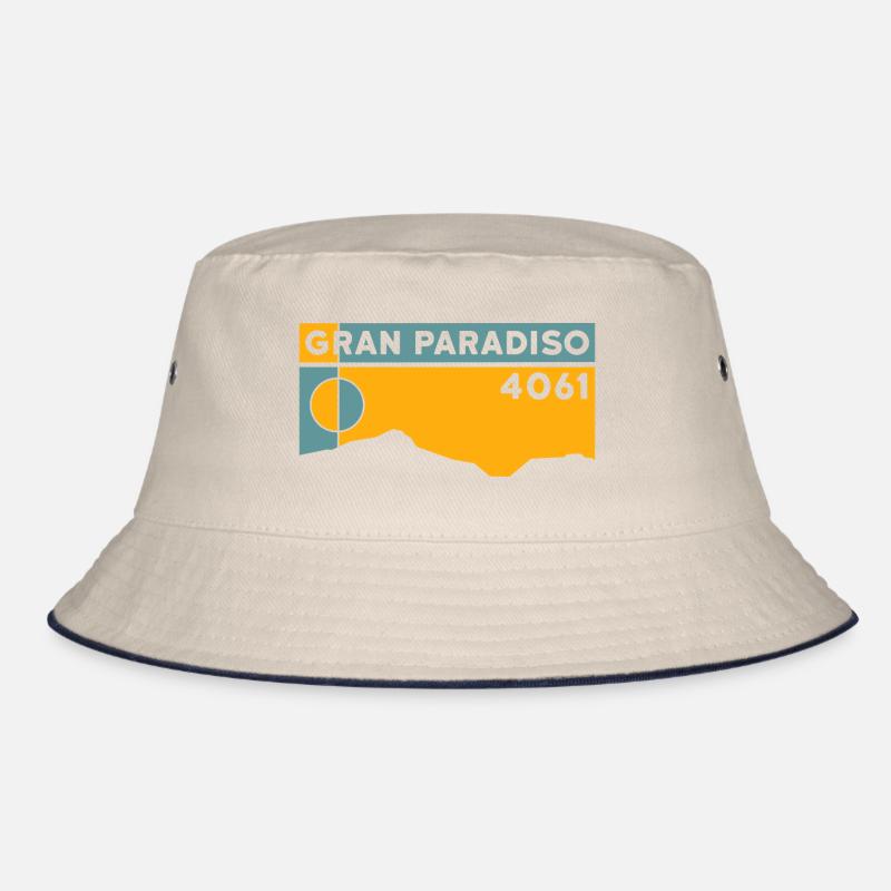 Gran Paradiso Ski Tour High Tour Climb Guide Bucket Hat