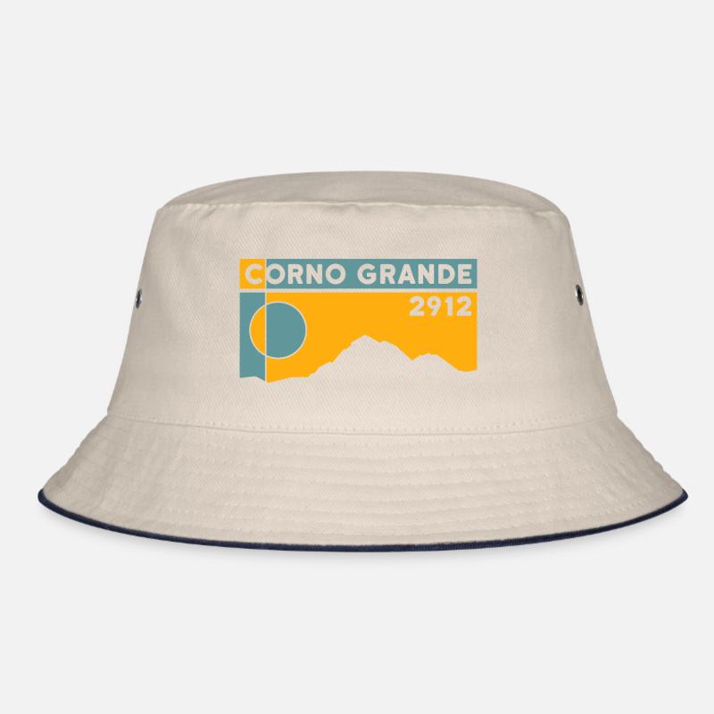 Gran Sasso Italia Corno Grande Normal Route Hike Bucket Hat