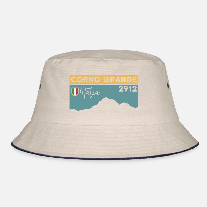 Gran Sasso Italia Corno Grande Normal Route Hike Bucket Hat