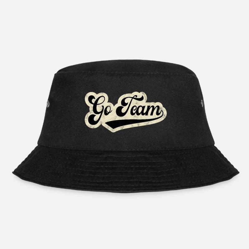 Zum Team - Bucket Hat - Schwarz