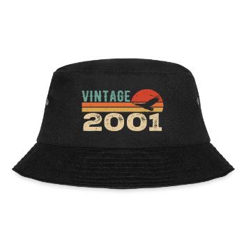 Vintage 2001 Cadeau D'anniversaire 2001 Retro 2001 - Bob - noir - Devant - Lela (165cm)